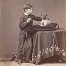 A boy and his dog